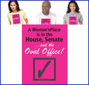 A Woman's Place is in the Oval Office Tee-1
