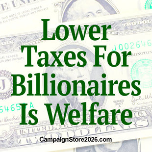 Billionaire Welfare Plan Tote