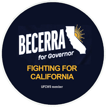 Becerra Fighting for California Pin
