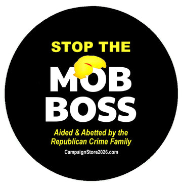 Mob Boss Campaign Pin