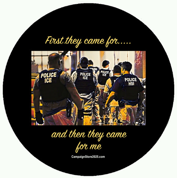 And Then They Came For Me Pin