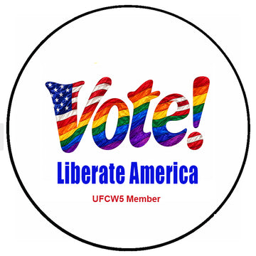 Vote to Liberate America Pin