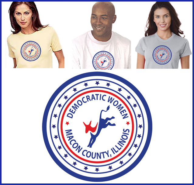 Buy ash Democratic Women of Macon County Tee
