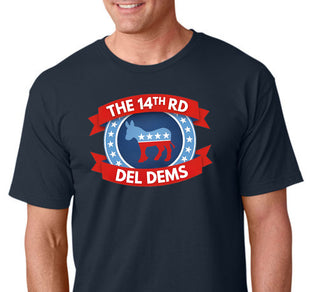 Delaware Democrats Navy Tee