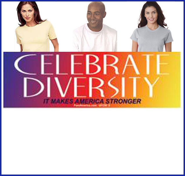 Buy ash Celebrate Diversity Tee