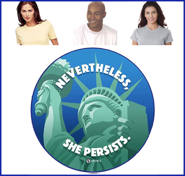 Buy ash Nevertheless She Persists Tee
