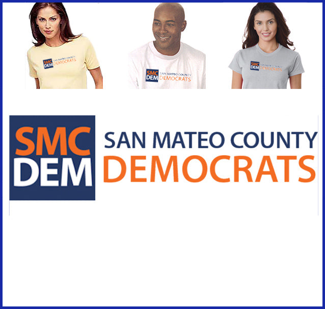 Buy ash San Mateo County Democrats Tee