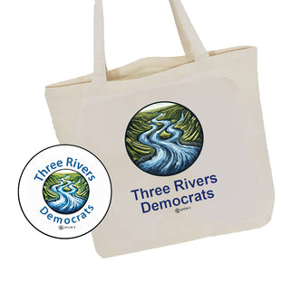 Three Rivers 4th of July Democracy Celebration Tote Combo