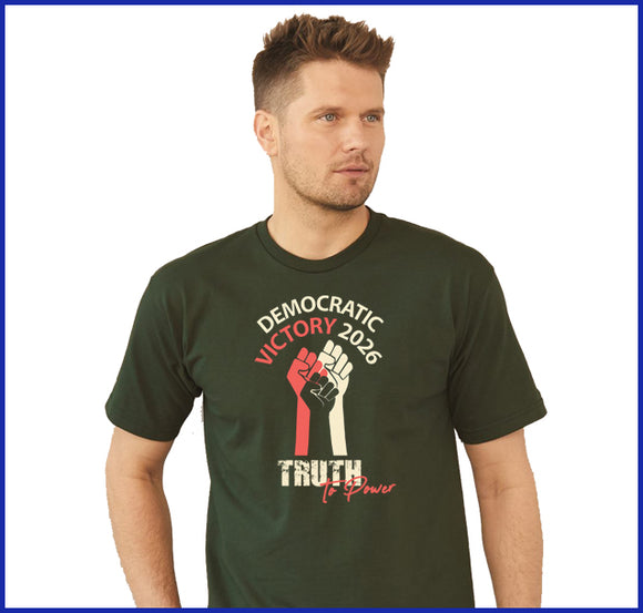 Democratic Victory 2026 Black Tee