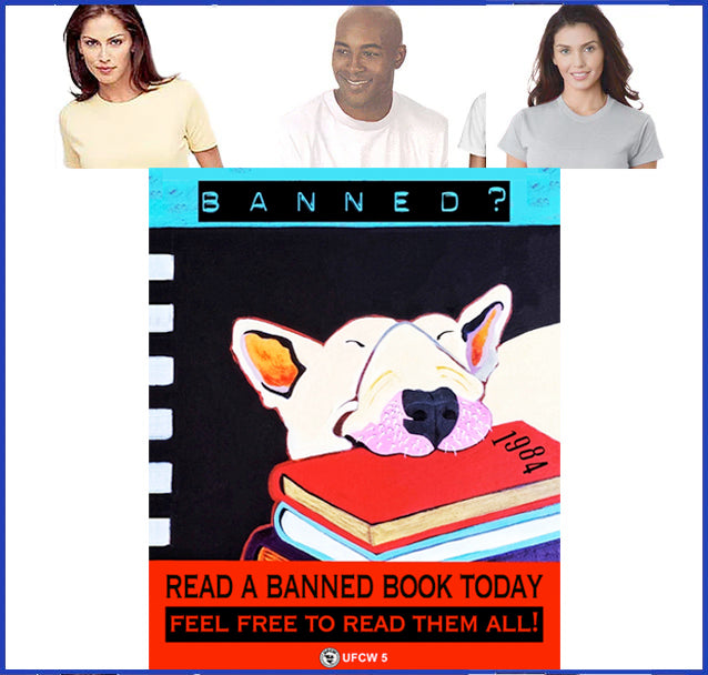 Buy ash Read a Banned Book Tee