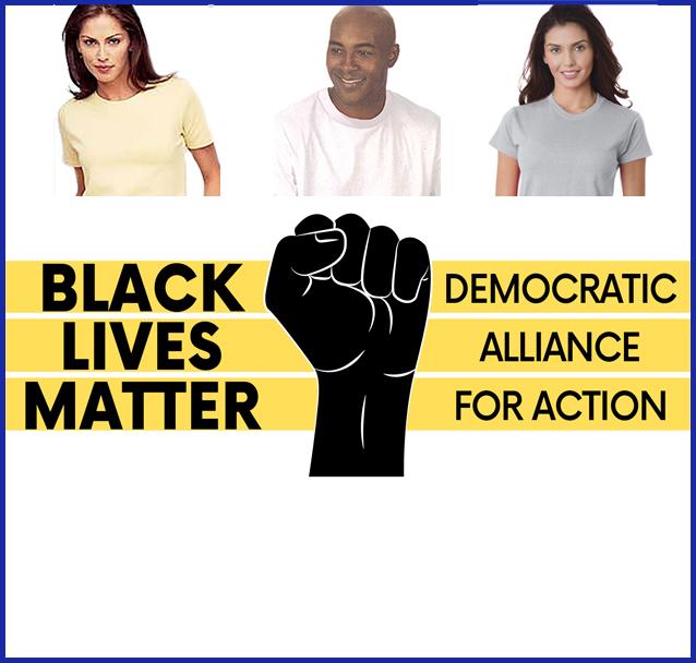 Buy ash Black Lives Matter DAA Tee