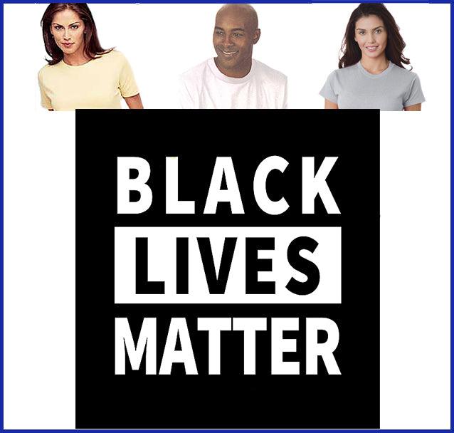 Buy ash Black Lives Matter Tee