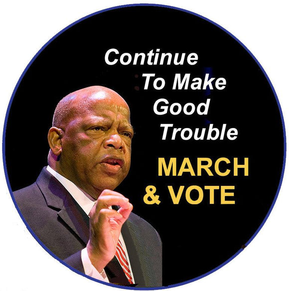 Make Good Trouble Pin