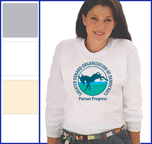 Buy ash Greater Oxnard Organization Of Democrats (GOOD Club) Long Sleeve Tee