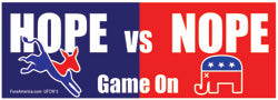 Hope Versus Nope Tote