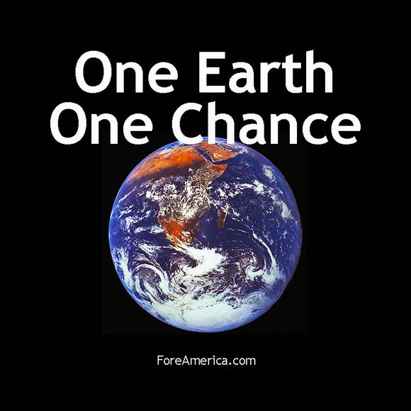 One Earth One Chance Magnet