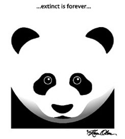 Extinct Panda Tote