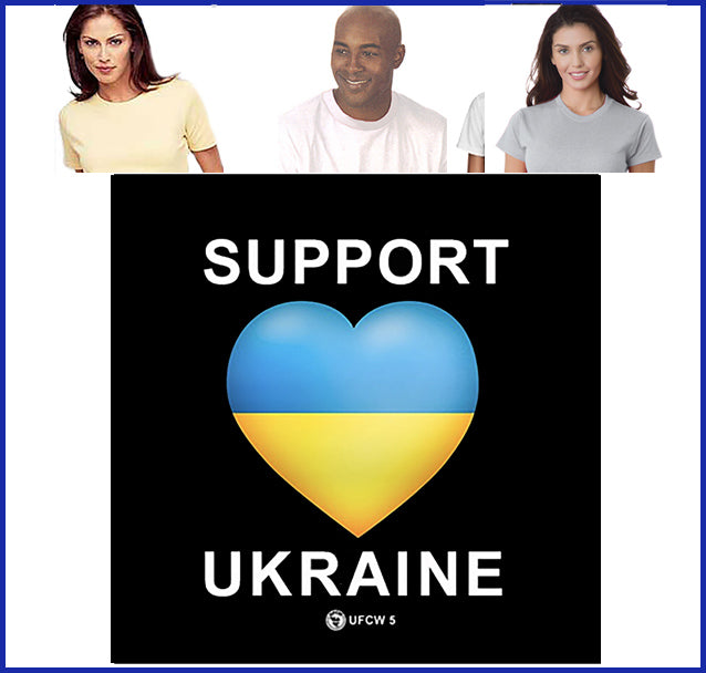 Buy ash Support Ukraine Tee
