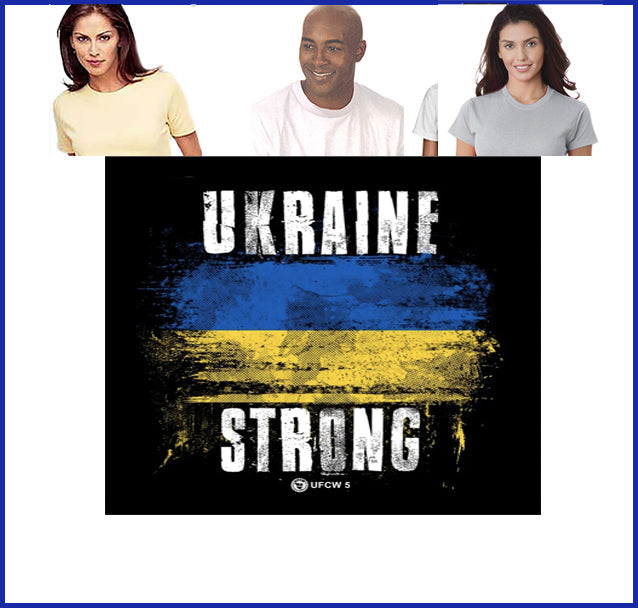 Buy ash Ukraine Strong Tee