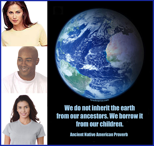 Buy ash We Do Not Inherit The Earth (Tee)