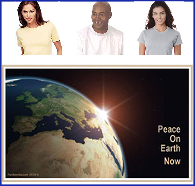 Buy ash Peace on Earth Tee